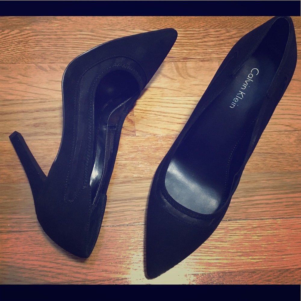 black heels